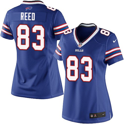 Women's Elite Andre Reed Nike Jersey Royal Blue Home - #83 NFL Buffalo Bills